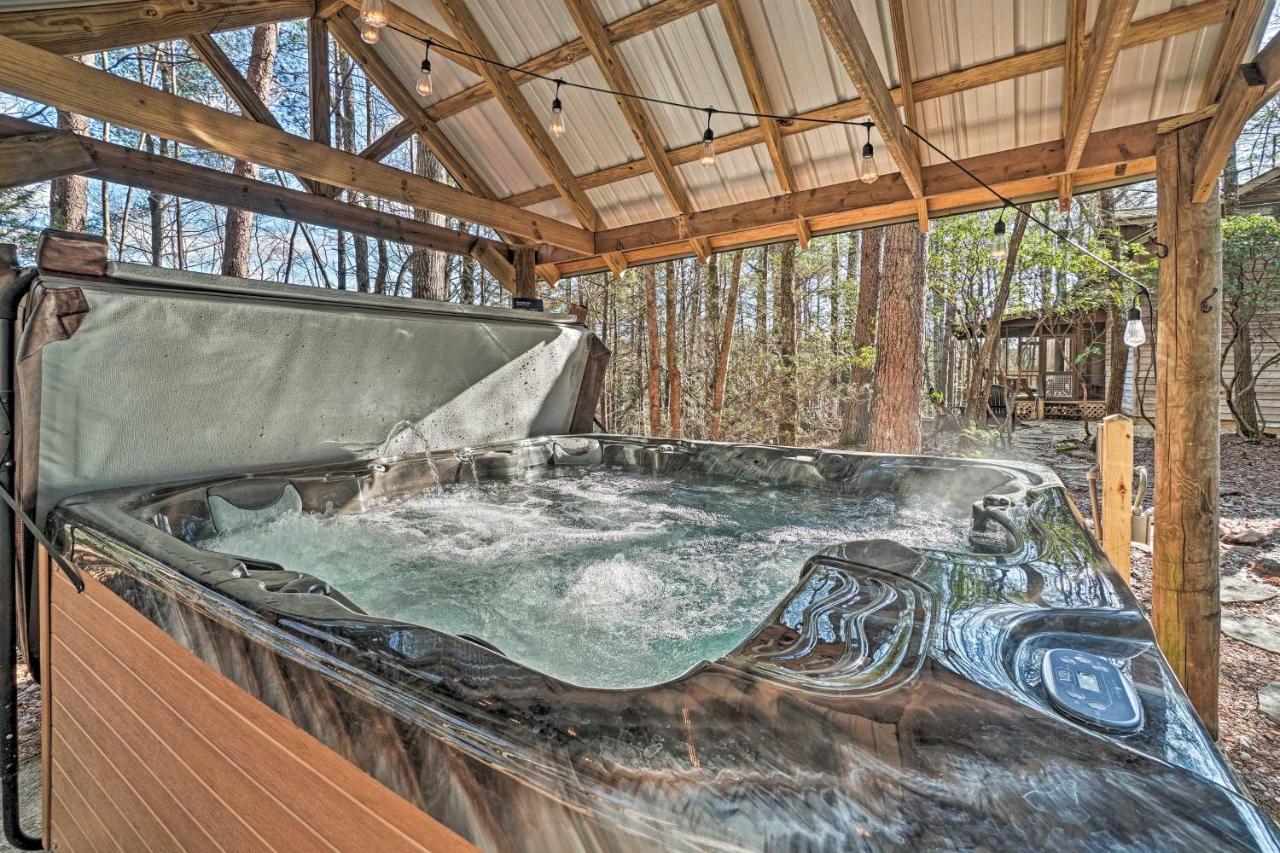 Helen Area Rustic Retreat About 5 Miles To Main Street Villa Sautee Nacoochee Exteriör bild