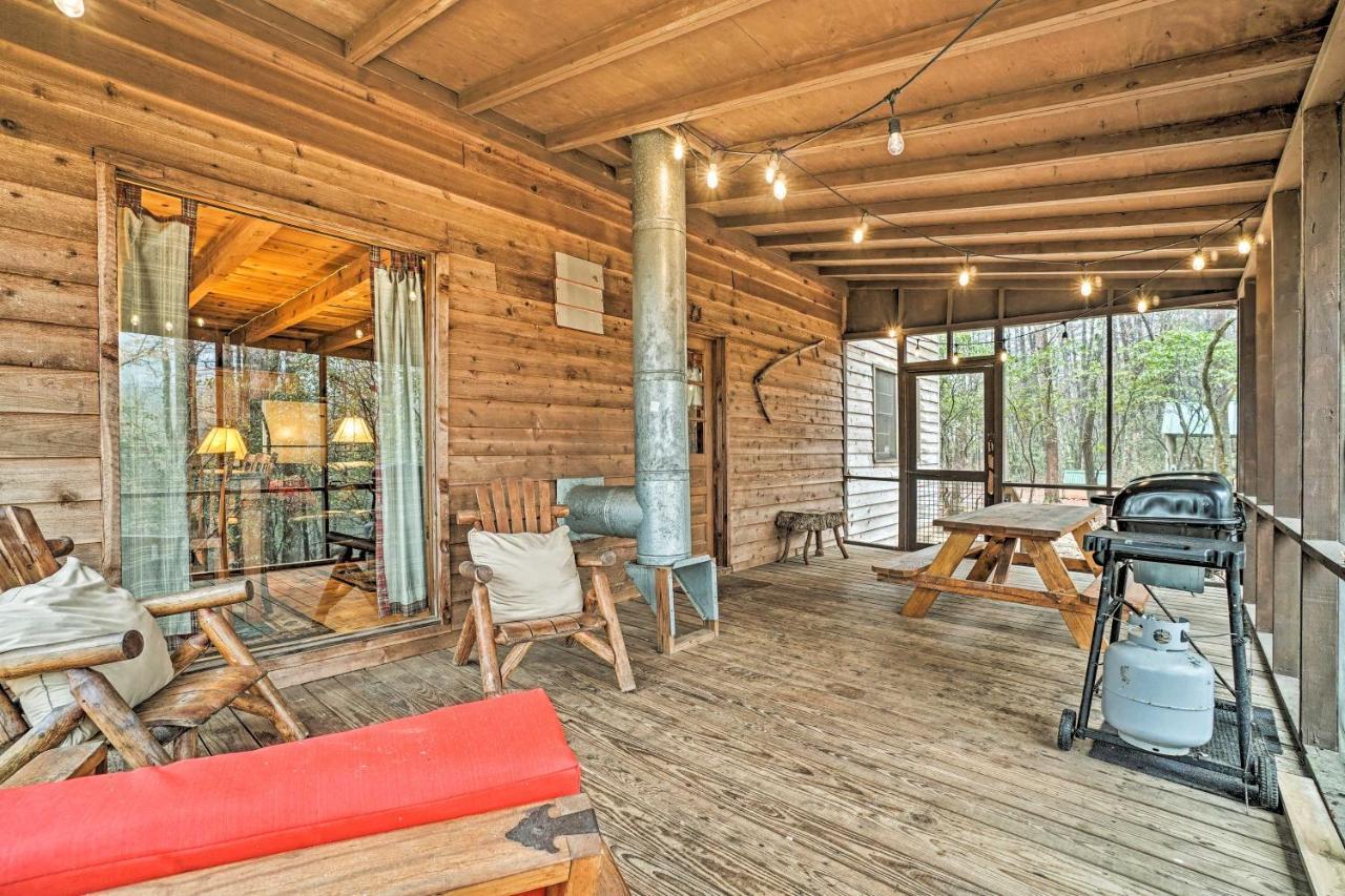 Helen Area Rustic Retreat About 5 Miles To Main Street Villa Sautee Nacoochee Exteriör bild