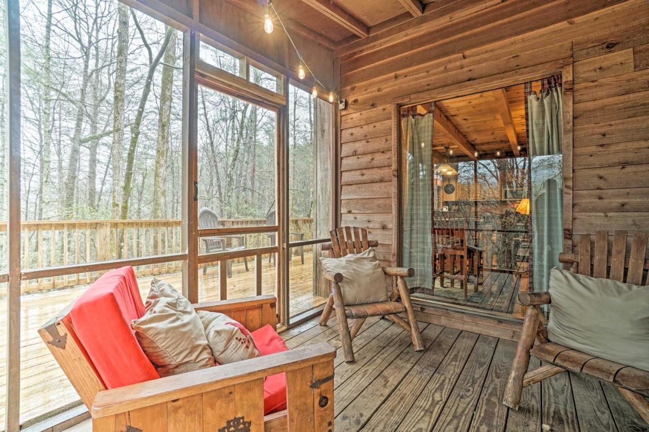 Helen Area Rustic Retreat About 5 Miles To Main Street Villa Sautee Nacoochee Exteriör bild
